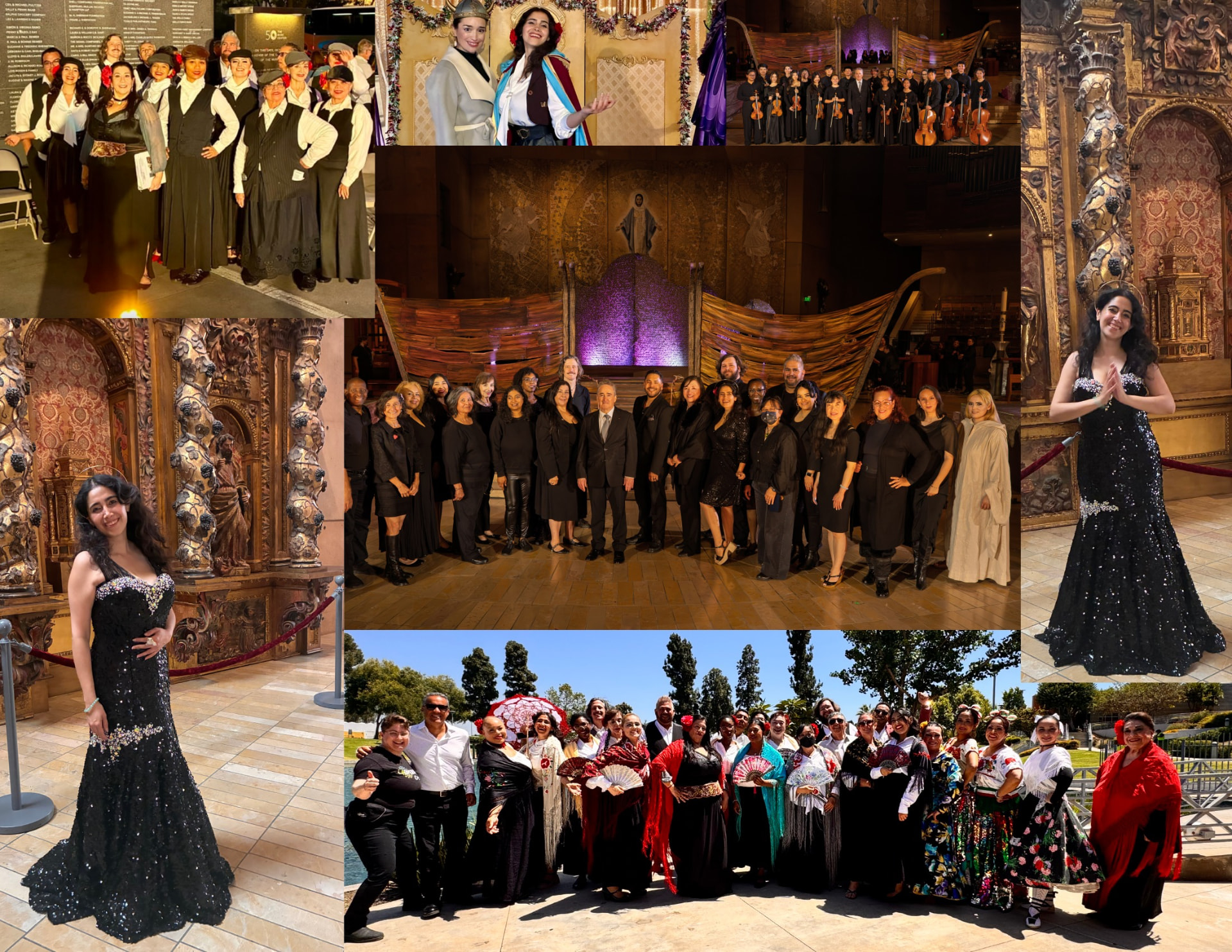 Marjan K. Vayghan — Noah's Flood with LA Opera at the Cathedral of Our Lady of the Angels, 2026.